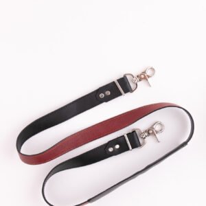 Correa Lola Rojo + Negro liso