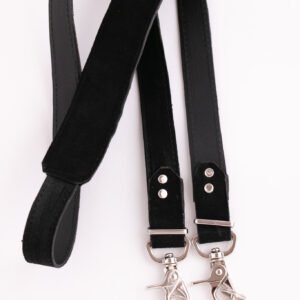 Lola Negro liso + Negro ante